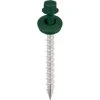 ACORN #12 x 2.5 in. Hex Head Forest Green Metal-Wood Screw (Bag of 250) -Cheap The Cabinet Supply Store acorn wood screws sw mw1225fg250 64 1000