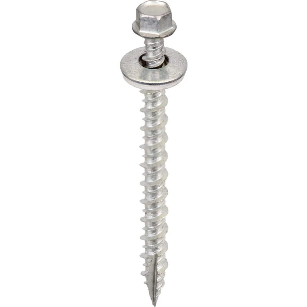 ACORN #14 x 3 in. Hex Head Galvanized Metal-Wood Screw (Bag of 250) 3 ACORN #14 x 3 in. Hex Head Galvanized Metal-Wood Screw (Bag of 250)