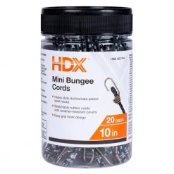 HDX Mini Bungee Jar (20-Pieces) 10 HDX Mini Bungee Jar (20-Pieces) -Cheap The Cabinet Supply Store blacks hdx bungee cords 56054 c3 1000
