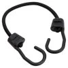 Keeper 18 in. Black Ultra Bungee Cord with Coated Hooks -Cheap The Cabinet Supply Store blacks keeper bungee cords 06068 64 1000