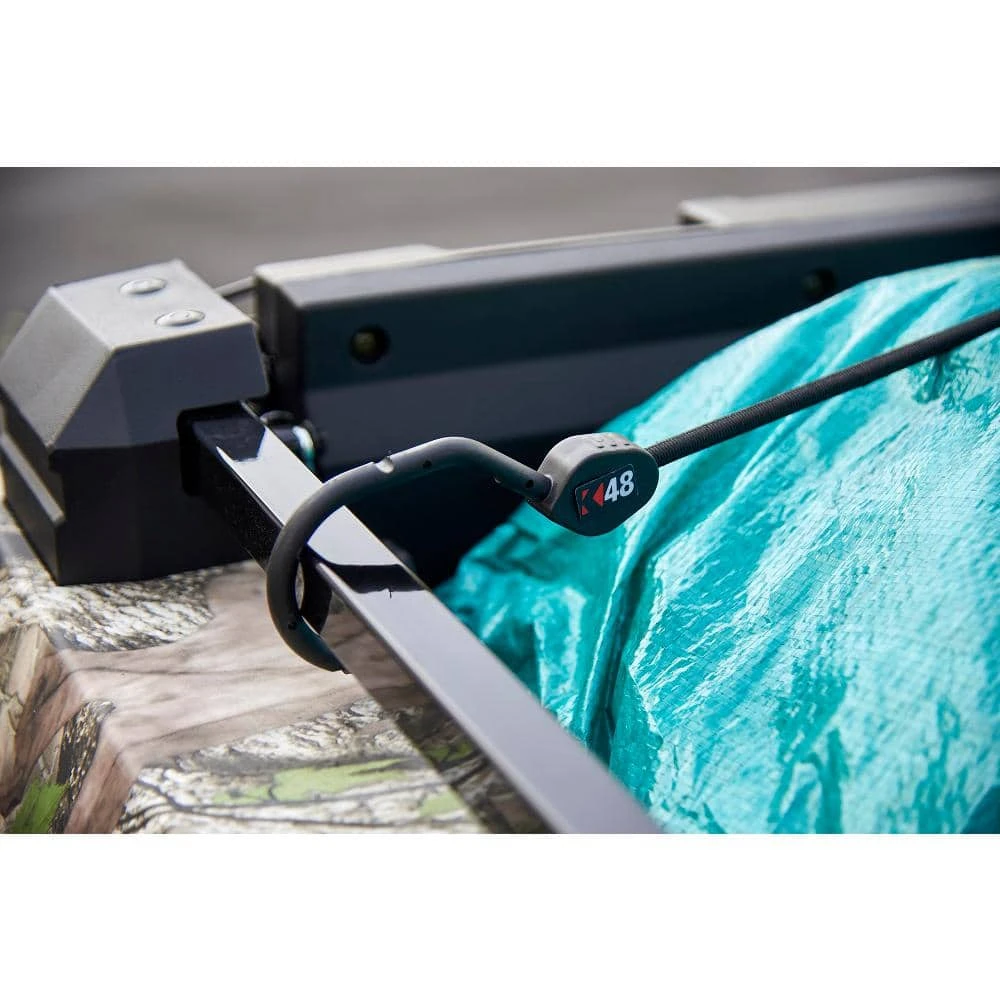 Keeper 48 in. Black Bungee Cord with Mega Hooks 8 Keeper 48 in. Black Bungee Cord with Mega Hooks - Image 6