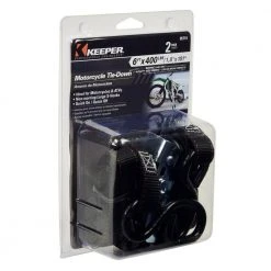 Keeper 1 in. x 6 ft. x 400 lbs. Motorcycle Cam Buckle Tie-Down (2-Pack) -Cheap The Cabinet Supply Store blacks keeper cam buckle lashing straps 05715 44 1000