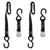 Keeper 1 in. x 6 ft. x 400 lbs. Motorcycle Cam Buckle Tie-Down (2-Pack) 1 Keeper 1 in. x 6 ft. x 400 lbs. Motorcycle Cam Buckle Tie-Down (2-Pack) -Cheap The Cabinet Supply Store blacks keeper cam buckle lashing straps 05715 64 1000