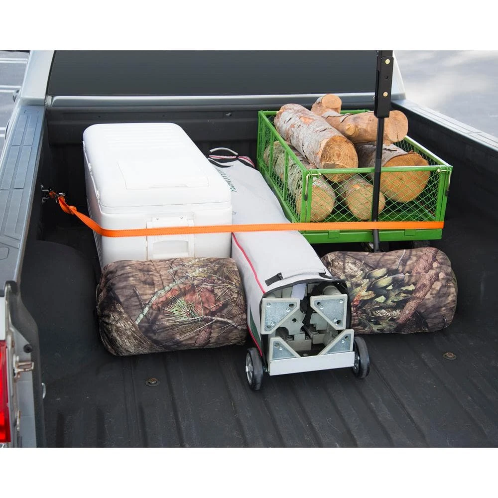 Keeper 1 in. x 10 ft. 300 lbs. High Tension Ratchet Tie Down Strap (4 Pack) 7 Keeper 1 in. x 10 ft. 300 lbs. High Tension Ratchet Tie Down Strap (4 Pack) - Image 5