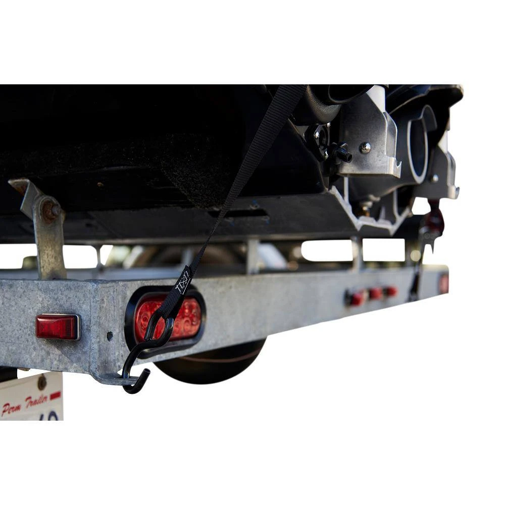 Keeper 1 in. x 8 ft. 500 lbs. Stainless Steel Ratchet Tie Down Strap (2 Pack) 6 Keeper 1 in. x 8 ft. 500 lbs. Stainless Steel Ratchet Tie Down Strap (2 Pack) - Image 4