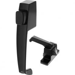 Wright Products 1-3/4 in. Black Push-Button Latch -Cheap The Cabinet Supply Store blacks wright products screen door accessories v333bl c3 1000