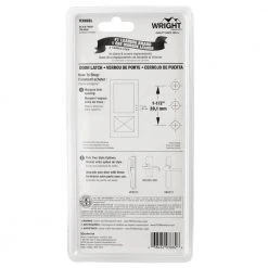 Wright Products 1-1/2 in. Black Push-Button Latch -Cheap The Cabinet Supply Store blacks wright products screen door accessories v398bl 4f 1000