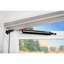 Wright Products Heavy-Duty Black Pneumatic Door Closer -Cheap The Cabinet Supply Store blacks wright products screen door closers v150bl 44 1000