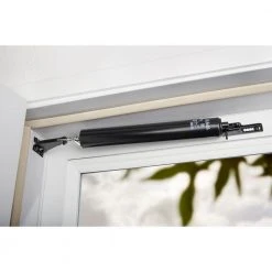 Wright Products Heavy-Duty Black Pneumatic Door Closer -Cheap The Cabinet Supply Store blacks wright products screen door closers v150bl 4f 1000