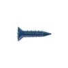 Blue-Tap 1/4 in. x 1-1/4 in. Flat-Head Concrete Screw (50-Pack) -Cheap The Cabinet Supply Store blue tap masonry anchors bt4c11bl050 64 1000
