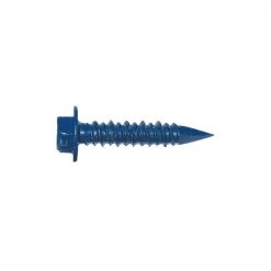 Blue-Tap 1/4 in. x 1-1/4 in. Hex-Head Concrete Screw (50-Pack)