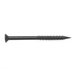 Blue-Tap 1/4 in. x 3-1/4 in. Bronze Trim-Head Concrete Screw (50-Pack)