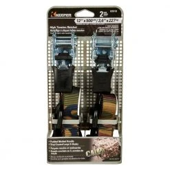 Keeper 1 in. x 12 ft. 500 lbs. Camo Ratchet Tie Down Strap (2 Pack) 11 Keeper 1 in. x 12 ft. 500 lbs. Camo Ratchet Tie Down Strap (2 Pack) -Cheap The Cabinet Supply Store browns tans keeper ratchet straps 03518 4f 1000