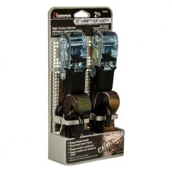 Keeper 1 in. x 12 ft. 500 lbs. Camo Ratchet Tie Down Strap (2 Pack) 14 Keeper 1 in. x 12 ft. 500 lbs. Camo Ratchet Tie Down Strap (2 Pack) -Cheap The Cabinet Supply Store browns tans keeper ratchet straps 03518 fa 1000