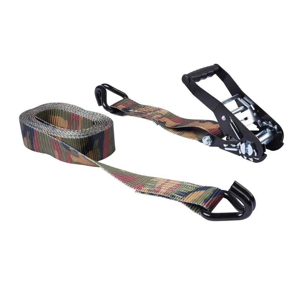 Keeper 2 in. x 16 ft. 3,333 lbs. Camo Ratchet Tie Down Strap 6 Keeper 2 in. x 16 ft. 3,333 lbs. Camo Ratchet Tie Down Strap - Image 4