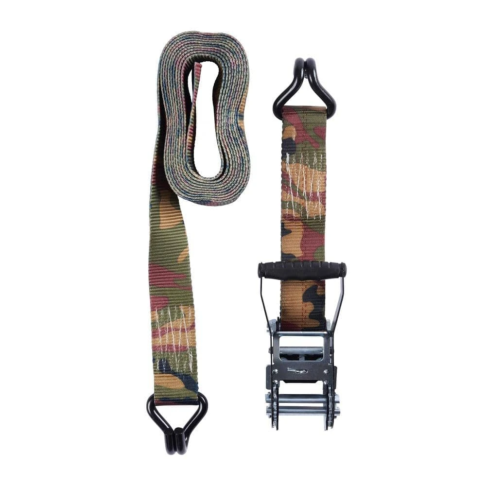 Keeper 2 in. x 16 ft. 3,333 lbs. Camo Ratchet Tie Down Strap 4 Keeper 2 in. x 16 ft. 3,333 lbs. Camo Ratchet Tie Down Strap - Image 2