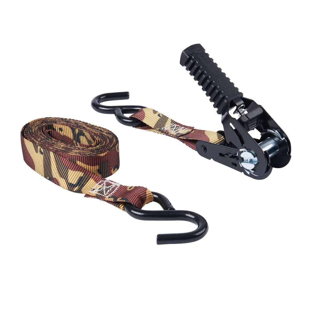 Keeper 1 in. x 12 ft. 500 lbs. Camo Pistol Grip Ratchet Tie Down Strap (2 Pack) 7 Keeper 1 in. x 12 ft. 500 lbs. Camo Pistol Grip Ratchet Tie Down Strap (2 Pack) - Image 5