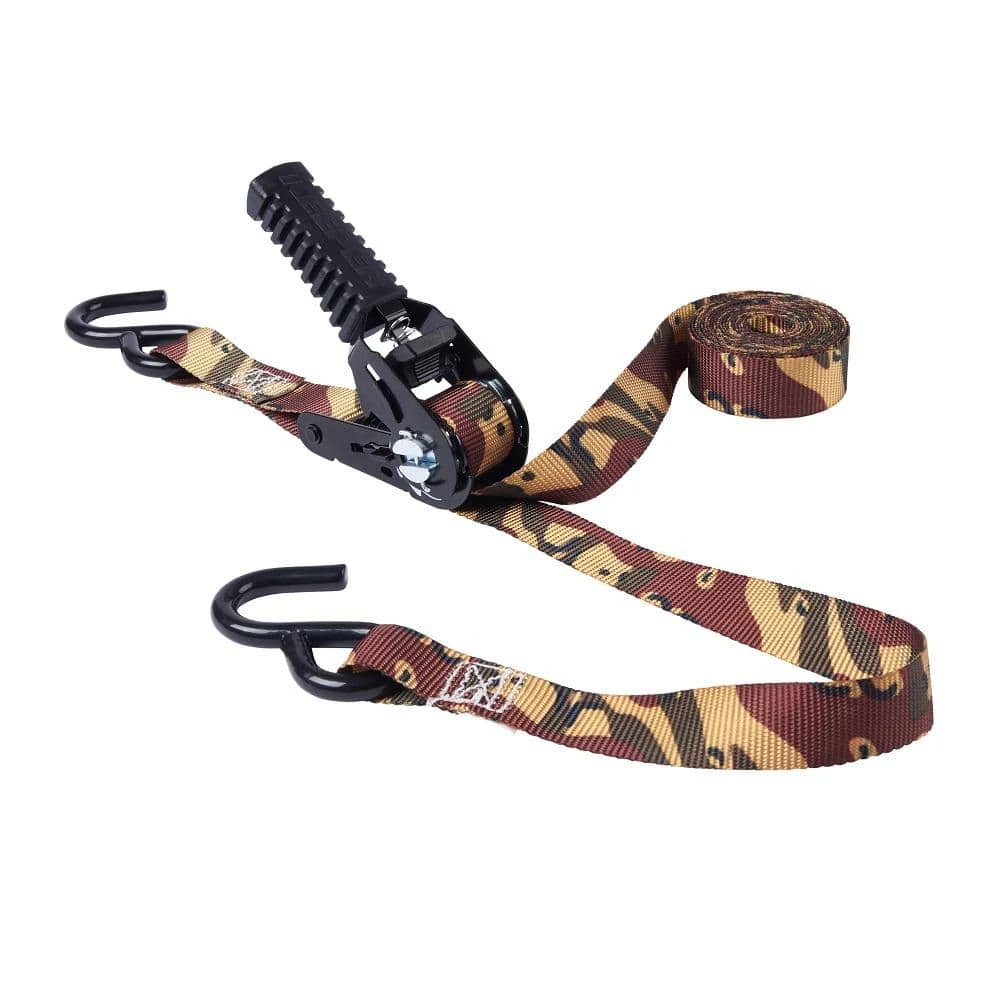 Keeper 1 in. x 12 ft. 500 lbs. Camo Pistol Grip Ratchet Tie Down Strap (2 Pack) 3 Keeper 1 in. x 12 ft. 500 lbs. Camo Pistol Grip Ratchet Tie Down Strap (2 Pack)