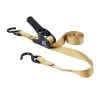 Keeper 1 in. x 12 ft. 500 lbs. Pistol Grip Khaki Webbing Ratchet Tie Down Strap -Cheap The Cabinet Supply Store browns tans keeper ratchet straps 85402 64 1000