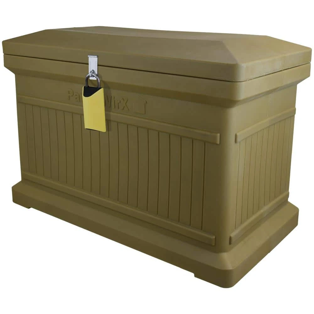 RTS Home Accents ParcelWirx Oak Horizontal Lockable with Smart Lock Package Delivery Box 5 RTS Home Accents ParcelWirx Oak Horizontal Lockable with Smart Lock Package Delivery Box - Image 3