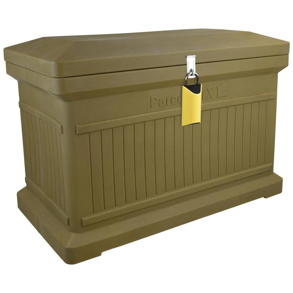 RTS Home Accents ParcelWirx Oak Horizontal Lockable with Smart Lock Package Delivery Box 4 RTS Home Accents ParcelWirx Oak Horizontal Lockable with Smart Lock Package Delivery Box - Image 2