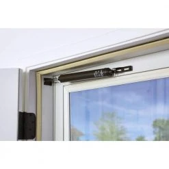 Wright Products Light Duty Bronze Pneumatic Door Closer -Cheap The Cabinet Supply Store browns tans wright products door closers v820afb 44 1000