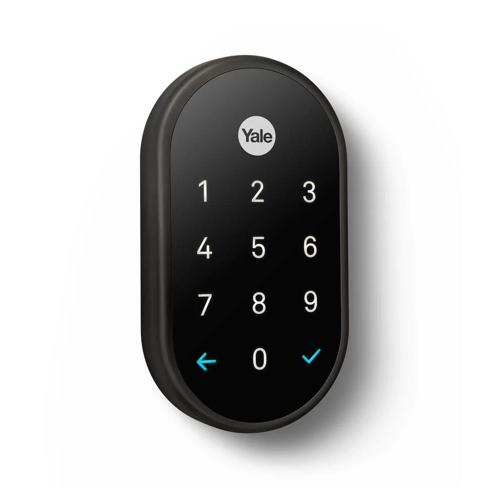 Google Nest x Yale Lock - Tamper-Proof Smart Deadbolt Lock with Nest Connect - Black Suede 3 Google Nest x Yale Lock - Tamper-Proof Smart Deadbolt Lock with Nest Connect - Black Suede