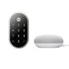 Google Nest x Yale Smart Lock Satin Nickel + Nest Mini (2nd Gen) Smart Speaker Chalk 1 Google Nest x Yale Smart Lock Satin Nickel + Nest Mini (2nd Gen) Smart Speaker Chalk -Cheap The Cabinet Supply Store google keyless deadbolts vbthsnminick19 64 1000