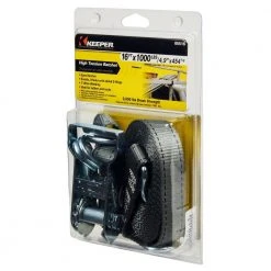 Keeper 1 in. x 16 ft. 1,000 lbs. Industrial Duty Ratchet Tie Down Strap 11 Keeper 1 in. x 16 ft. 1,000 lbs. Industrial Duty Ratchet Tie Down Strap -Cheap The Cabinet Supply Store grays keeper ratchet straps 05516 1f 1000
