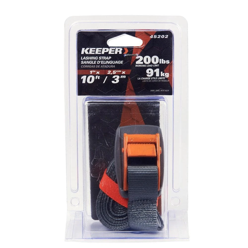 Keeper 10 ft. x 1 in. Lashing Strap 7 Keeper 10 ft. x 1 in. Lashing Strap - Image 5