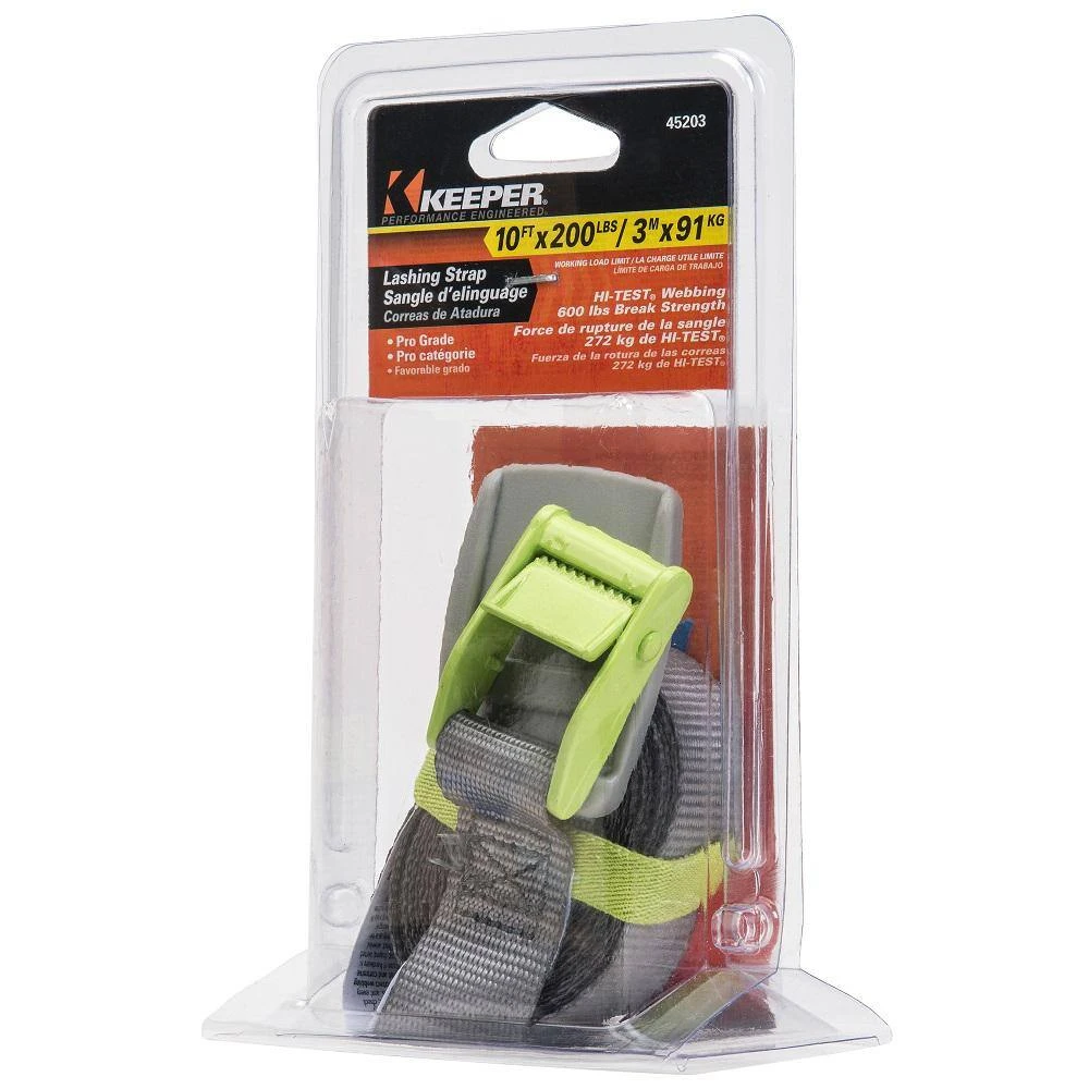 Keeper 10 ft. x 1 in. Lashing Strap 5 Keeper 10 ft. x 1 in. Lashing Strap - Image 3
