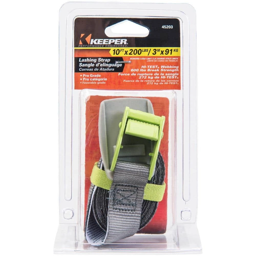 Keeper 10 ft. x 1 in. Lashing Strap 4 Keeper 10 ft. x 1 in. Lashing Strap - Image 2