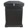 RTS Home Accents ParcelWirx Graphite Vertical Lockable Package Delivery Box -Cheap The Cabinet Supply Store grays rts home accents parcel drop boxes 550200400a7981 64 1000
