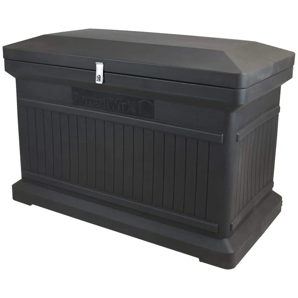 RTS Home Accents ParcelWirx Graphite Horizontal Lockable Package Delivery Box 4 RTS Home Accents ParcelWirx Graphite Horizontal Lockable Package Delivery Box - Image 3