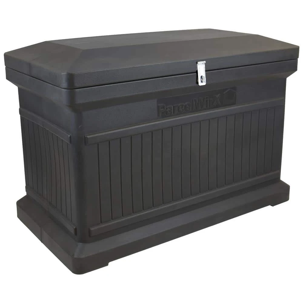 RTS Home Accents ParcelWirx Graphite Horizontal Lockable Package Delivery Box 3 RTS Home Accents ParcelWirx Graphite Horizontal Lockable Package Delivery Box - Image 2