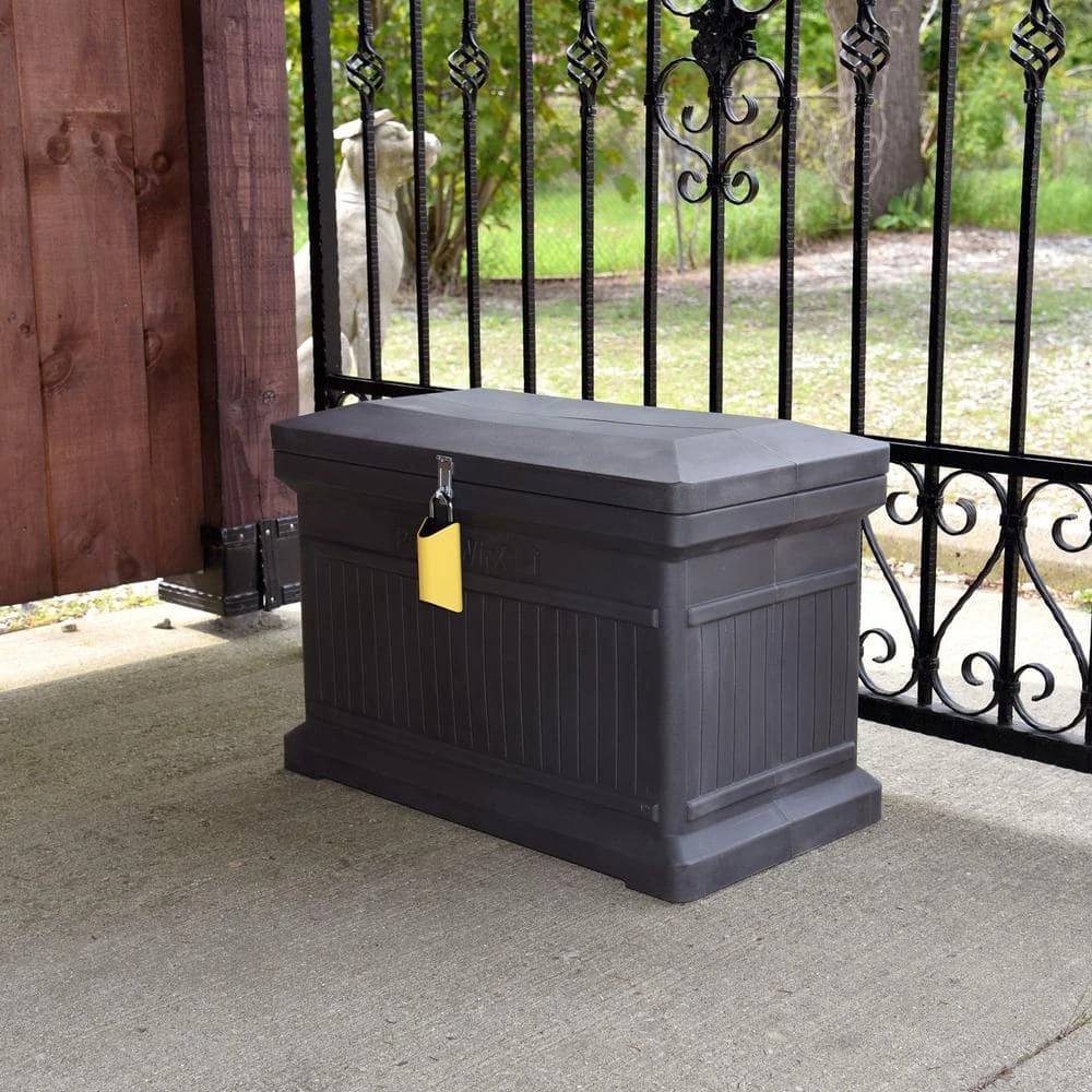 RTS Home Accents ParcelWirx Graphite Horizontal Lockable with Smart Lock Package Delivery Box 3 RTS Home Accents ParcelWirx Graphite Horizontal Lockable with Smart Lock Package Delivery Box - Image 2