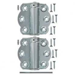 Wright Products 2-3/4 in. Zinc-Plated Adjustable Self-Closing Hinge Set