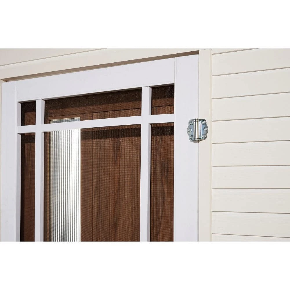 Wright Products 2-3/4 in. Zinc-Plated Adjustable Self-Closing Hinge Set 4 Wright Products 2-3/4 in. Zinc-Plated Adjustable Self-Closing Hinge Set - Image 2