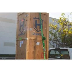 Keeper 2 in. x 30 ft. 3333 lbs. Chrome Ratchet Tie Down Strap -Cheap The Cabinet Supply Store greens keeper ratchet straps 47374 4f 1000