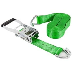 Keeper 2 in. x 30 ft. 3333 lbs. Chrome Ratchet Tie Down Strap