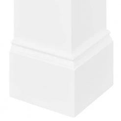 Hampton Bay Avondale Shaker Alpine White Quick Assemble Plywood Decorative Corner Post ( 0.25 in W x 90 in H x 0.75 in D) 12 Hampton Bay Avondale Shaker Alpine White Quick Assemble Plywood Decorative Corner Post ( 0.25 in W x 90 in H x 0.75 in D) -Cheap The Cabinet Supply Store hampton bay cabinet mounts installation accessories dcp 66 1000