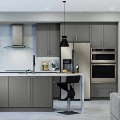 Hampton Bay Designer 0.5 in. x 4 in. x 0.5 in. Fill Stick in Storm Gray -Cheap The Cabinet Supply Store hampton bay cabinet mounts installation accessories fs230 stx c3 1000