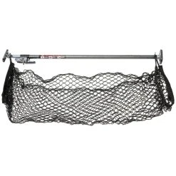 Keeper 40 in. to 70 in. Adjustable Ratcheting Cargo Bar with Storage Net