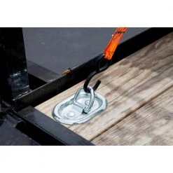 Keeper 2-3/4 in. Oval Plate Recessed Anchor -Cheap The Cabinet Supply Store metallics keeper tie down hardware accessories 89312 44 1000