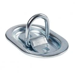 Keeper 2-3/4 in. Oval Plate Recessed Anchor -Cheap The Cabinet Supply Store metallics keeper tie down hardware accessories 89312 4f 1000