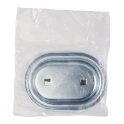 Keeper 4 in. Oval Plate Recessed Anchor -Cheap The Cabinet Supply Store metallics keeper tie down hardware accessories 89316 1f 1000