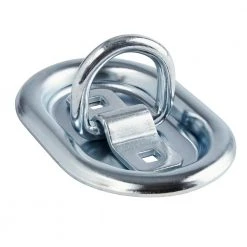 Keeper 4 in. Oval Plate Recessed Anchor -Cheap The Cabinet Supply Store metallics keeper tie down hardware accessories 89316 4f 1000