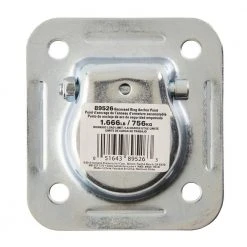 Keeper 4-7/16 in. Square Flip Ring Recessed Anchor 9 Keeper 4-7/16 in. Square Flip Ring Recessed Anchor -Cheap The Cabinet Supply Store metallics keeper tie down hardware accessories 89526 1f 1000
