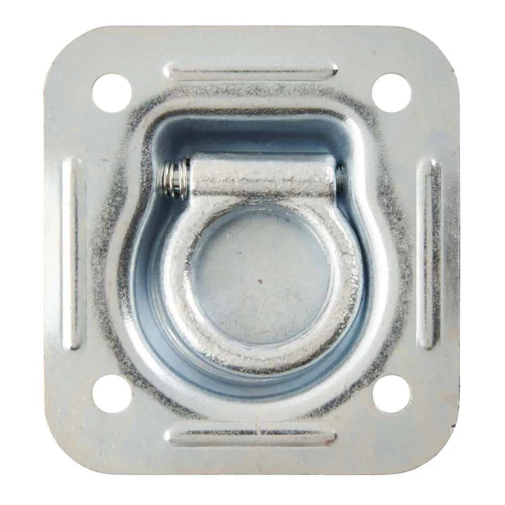 Keeper 4-7/16 in. Square Flip Ring Recessed Anchor 5 Keeper 4-7/16 in. Square Flip Ring Recessed Anchor - Image 3