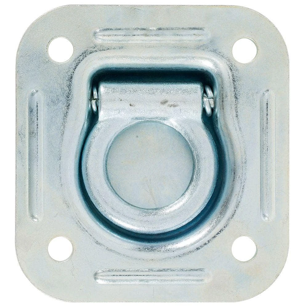 Keeper 4-7/16 in. Square Flip Ring Recessed Anchor 3 Keeper 4-7/16 in. Square Flip Ring Recessed Anchor